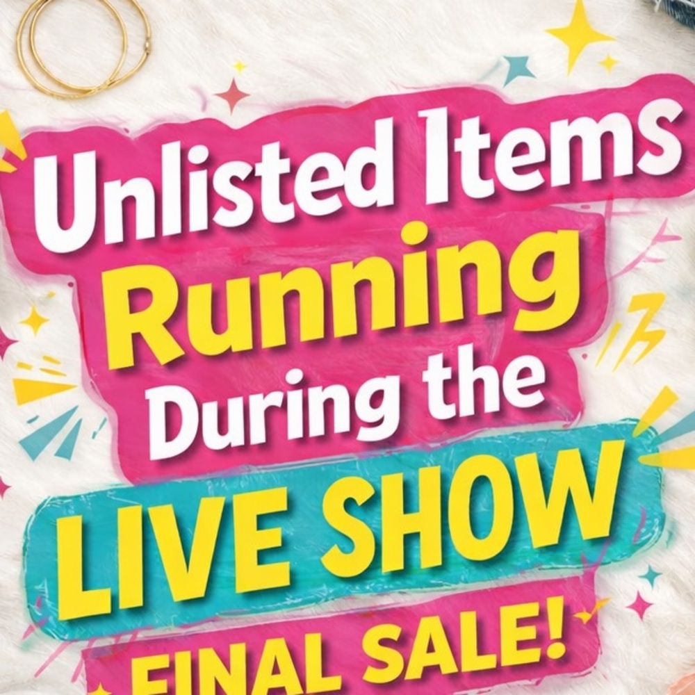 🚨 💨 Unlisted Items Running | Please Read Before Bidding
